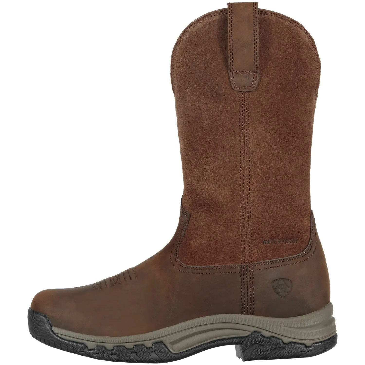 Ariat Ladies Terrain Pull-On H2O Brown Waterproof Boot 10011845 Casanova Boots