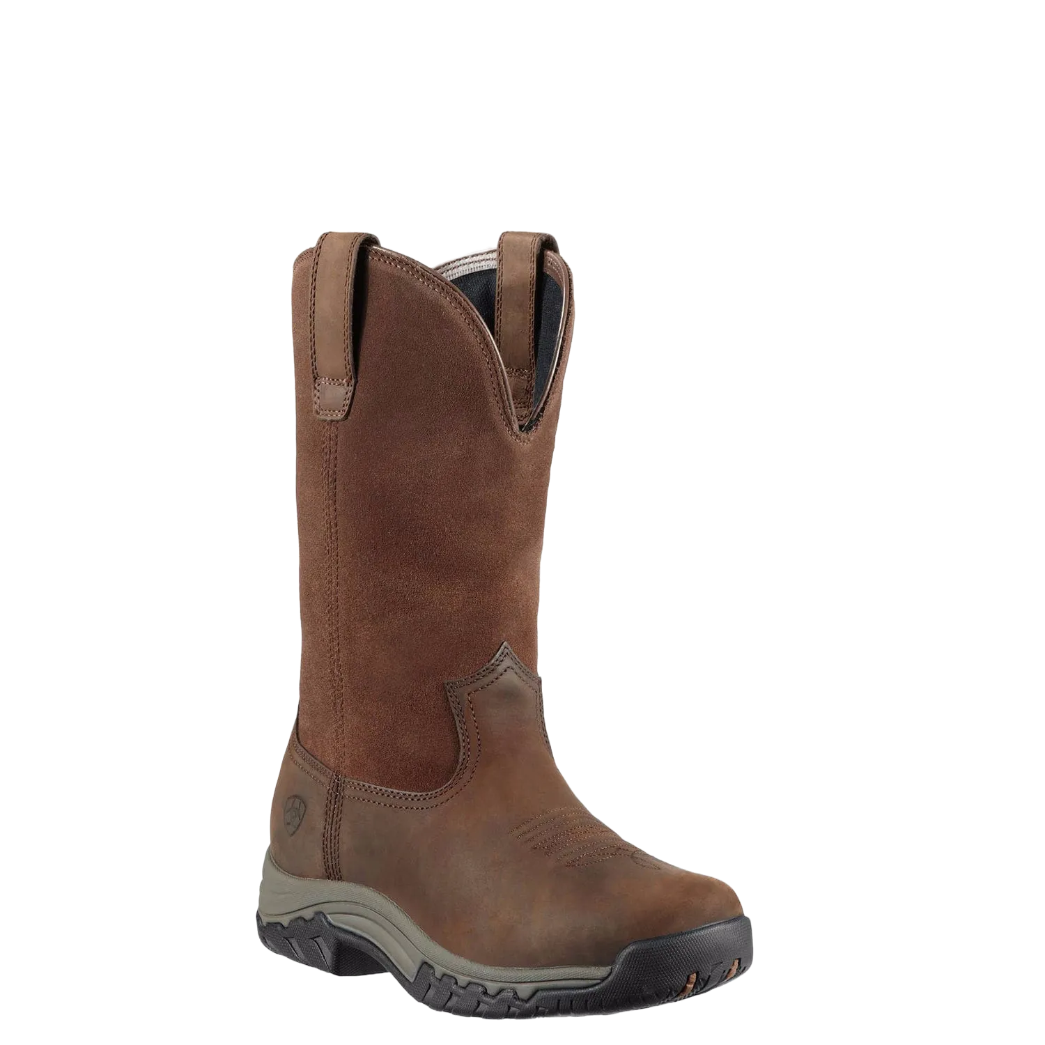 Ariat Ladies Terrain Pull-On H2O Brown Waterproof Boot 10011845 Double Boots Near Me