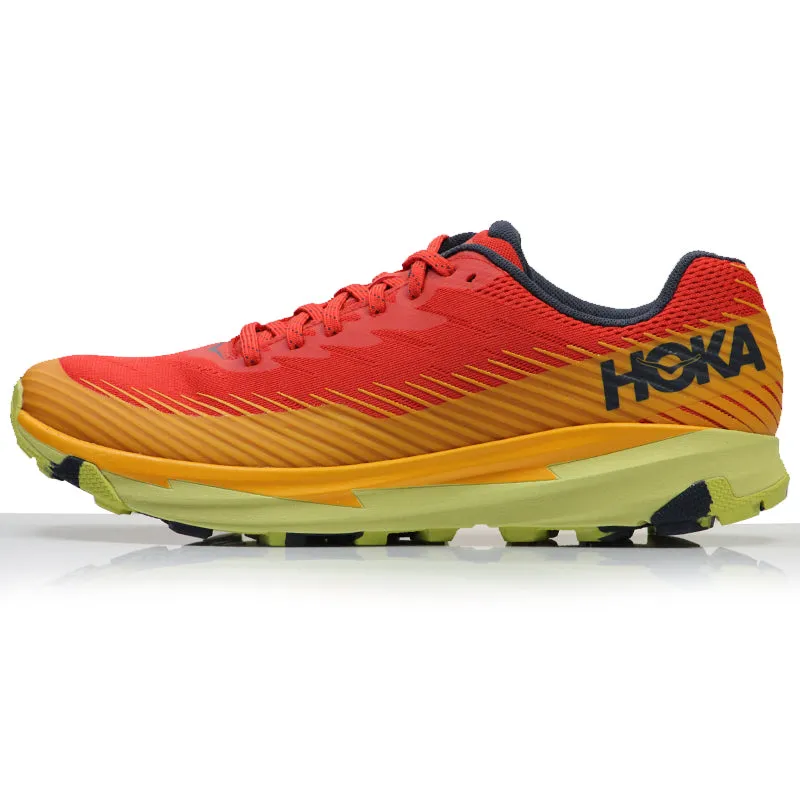 Best Running Shoes Lower Back Pain Hoka One One Torrent 2 Men's Trail Shoe - Fiesta/Saffron