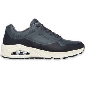 Skechers Uno Timeline 232247/GYBK gray/black Best Sneakers For Walking All Day