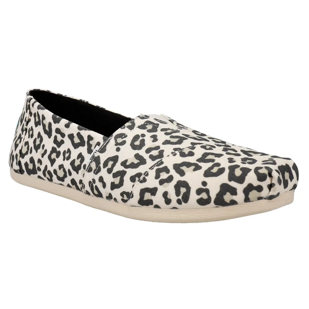 Dc Slip On Shoes Alpargata Leopard Slip On Flats