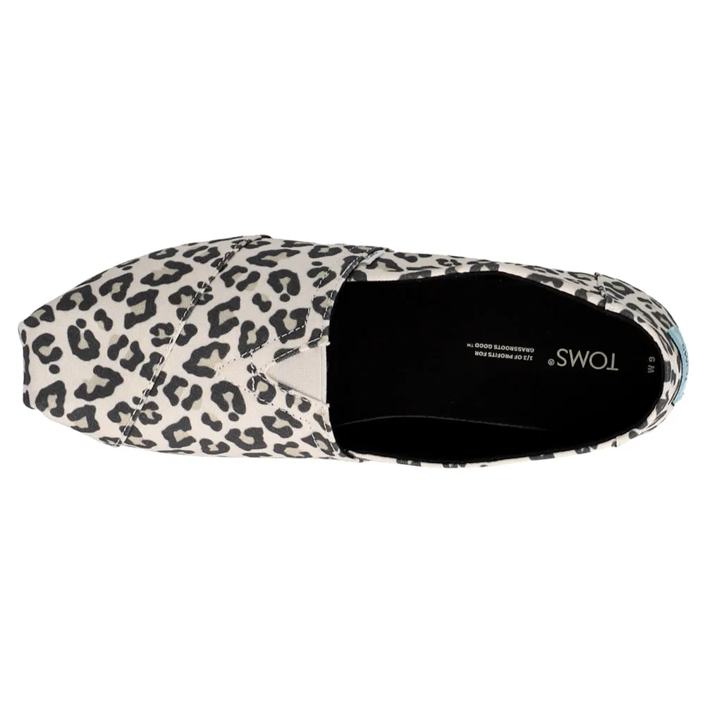 Extra Wide Slip On Sneakers Alpargata Leopard Slip On Flats