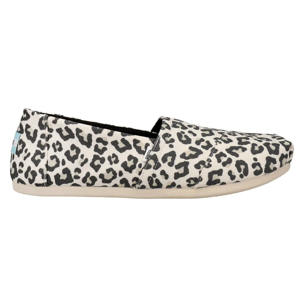 Alpargata Leopard Slip On Flats Hands Free Slip On Shoes