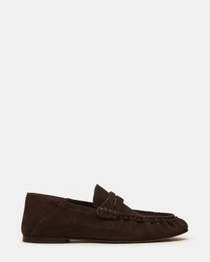 Gucci Loafers ROGER CHOCOLATE BROWN SUEDE
