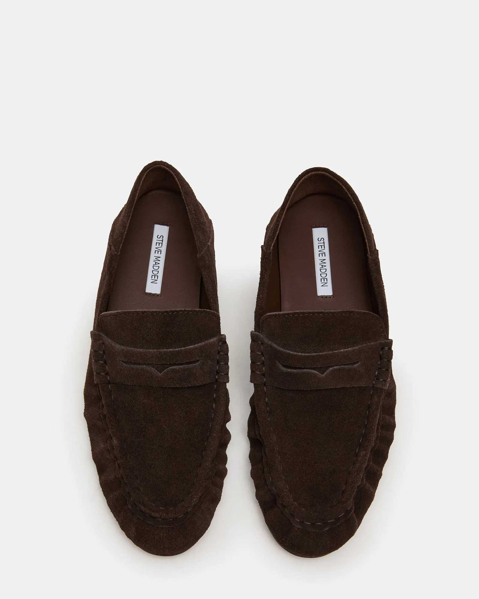 Little Loafers Clay ROGER CHOCOLATE BROWN SUEDE