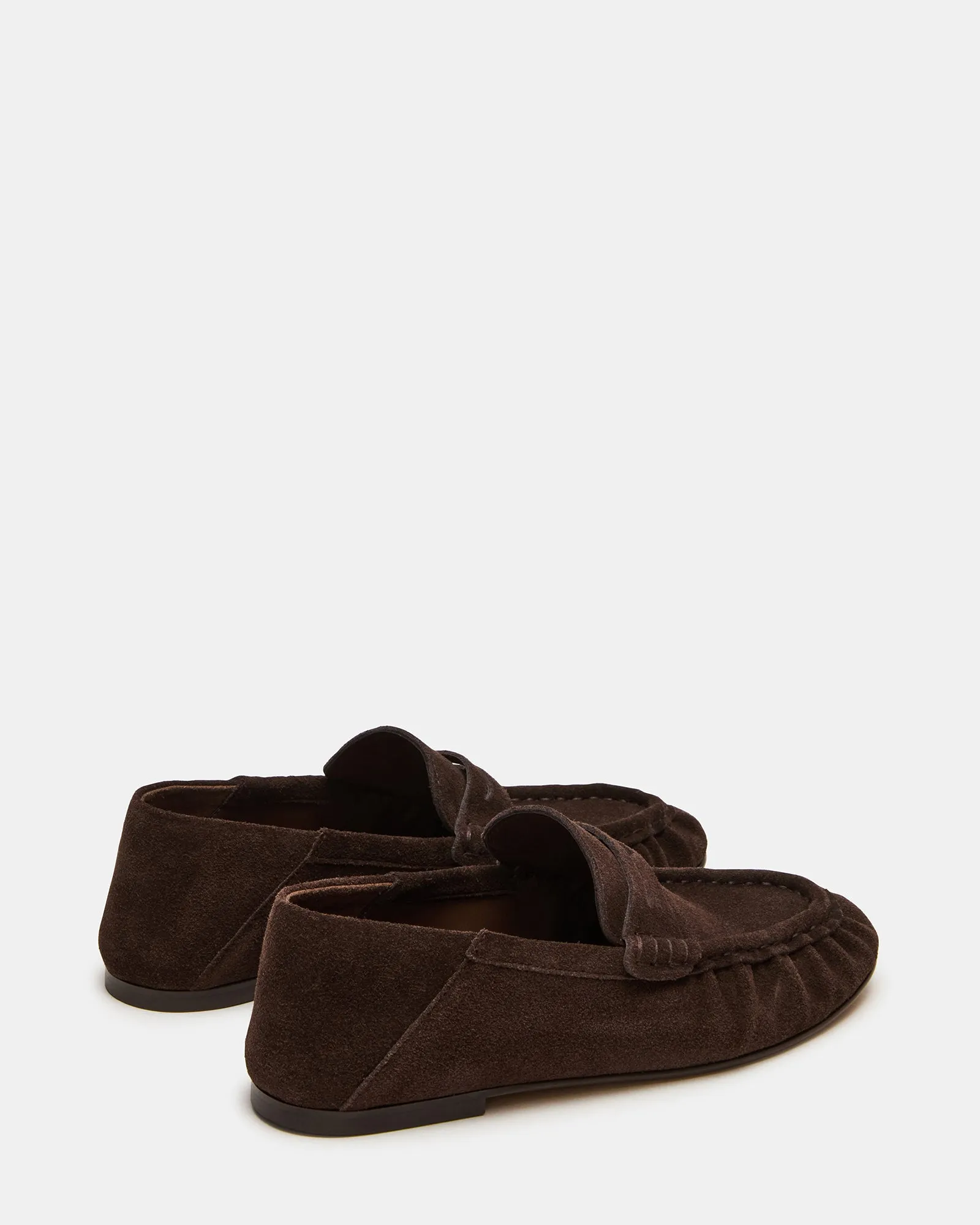 Loafers Slim ROGER CHOCOLATE BROWN SUEDE