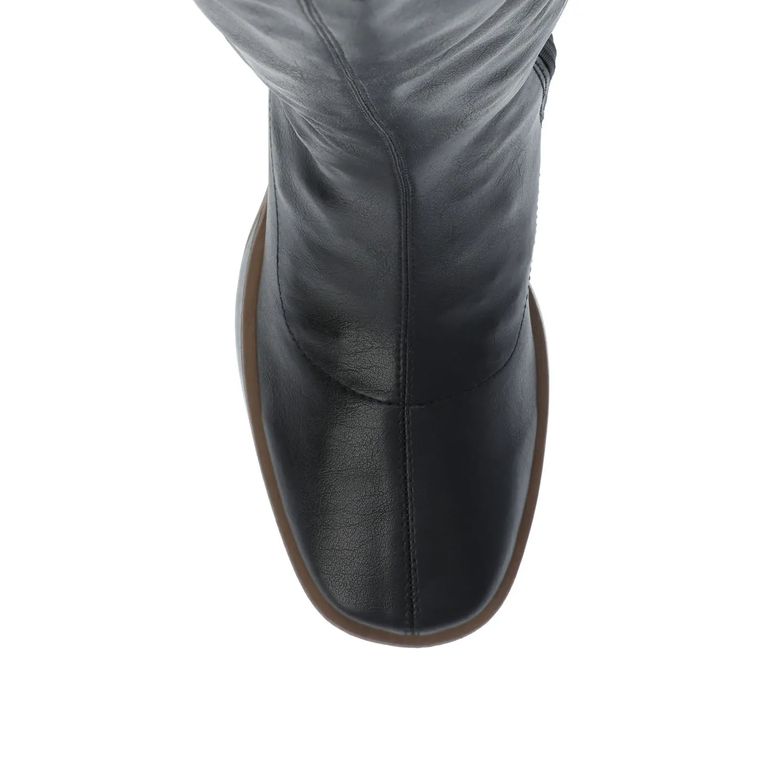 ALONDRA KNEE HIGH BOOTS IN WIDE CALF Best Police Boots