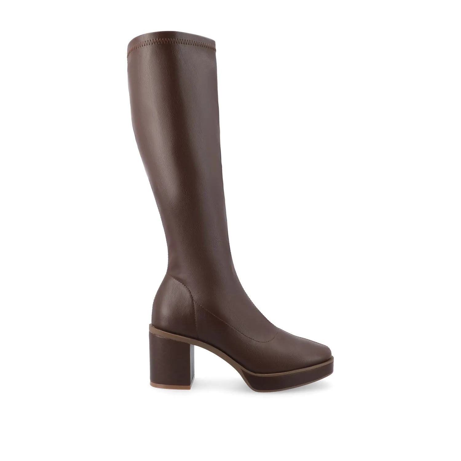ALONDRA KNEE HIGH BOOTS IN WIDE CALF Paw Boots