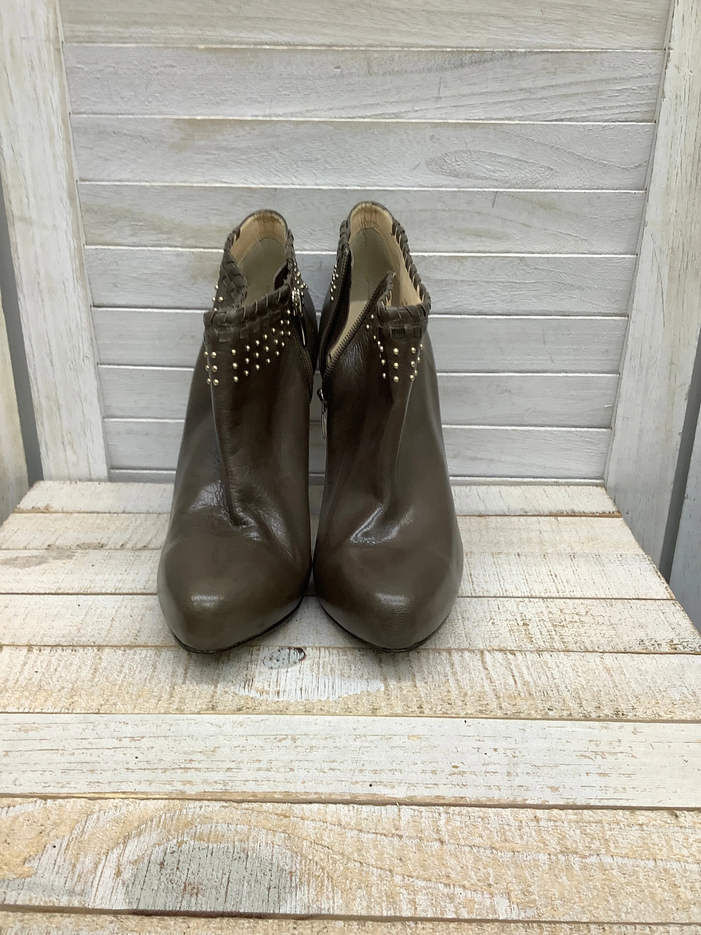 Boots Ankle Heels By Enzo Angiolini  Size: 10 Split Side Ankle Boots