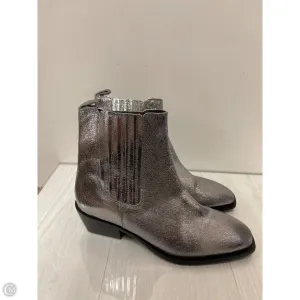 Prime Ankle Boots Boots Ankle Flats By Seychelles In Silver, Size: 8