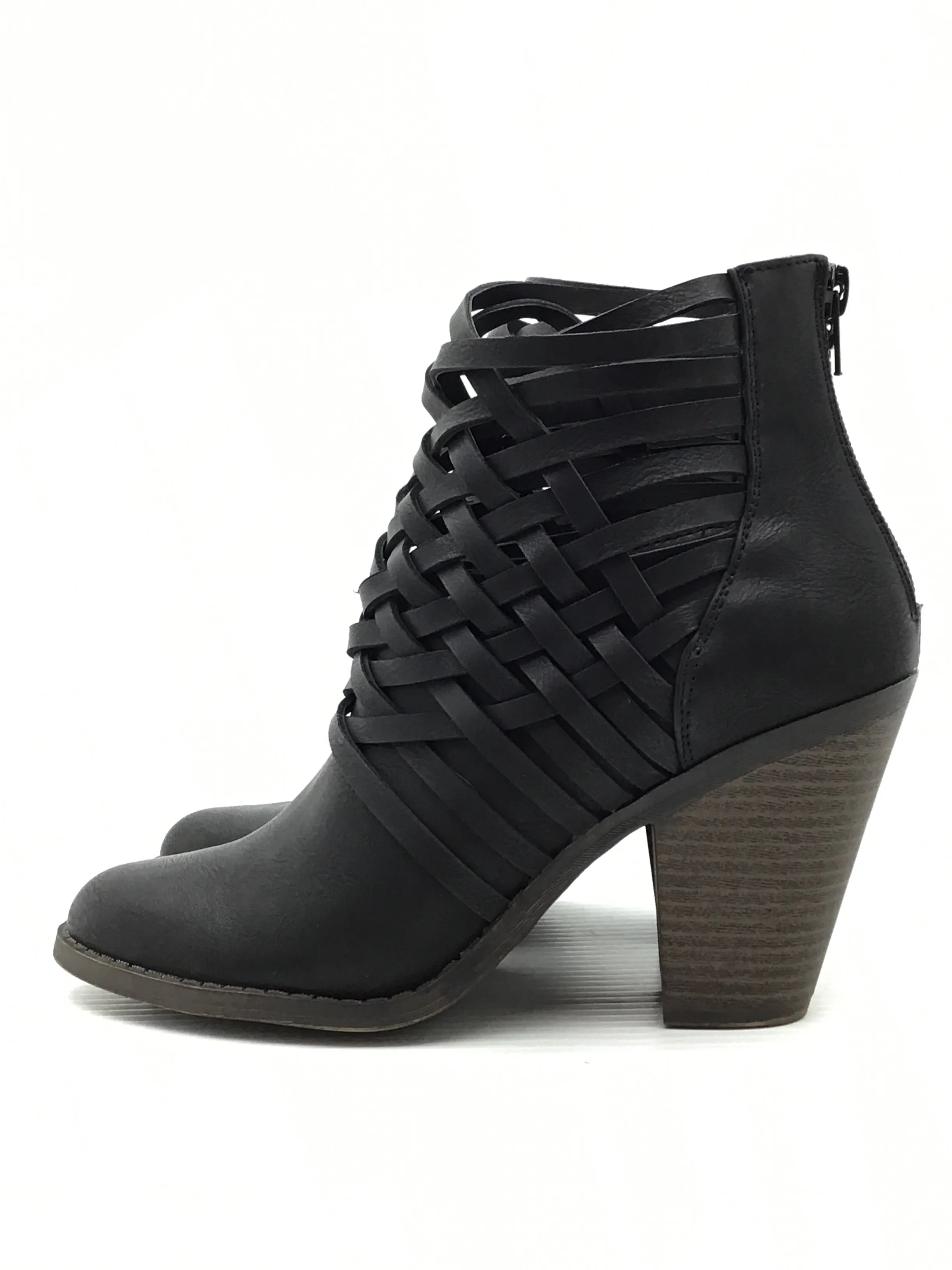 Boots Ankle Heels By Fergalicious  Size: 7.5 High Heel Ankle Boots Open Toe