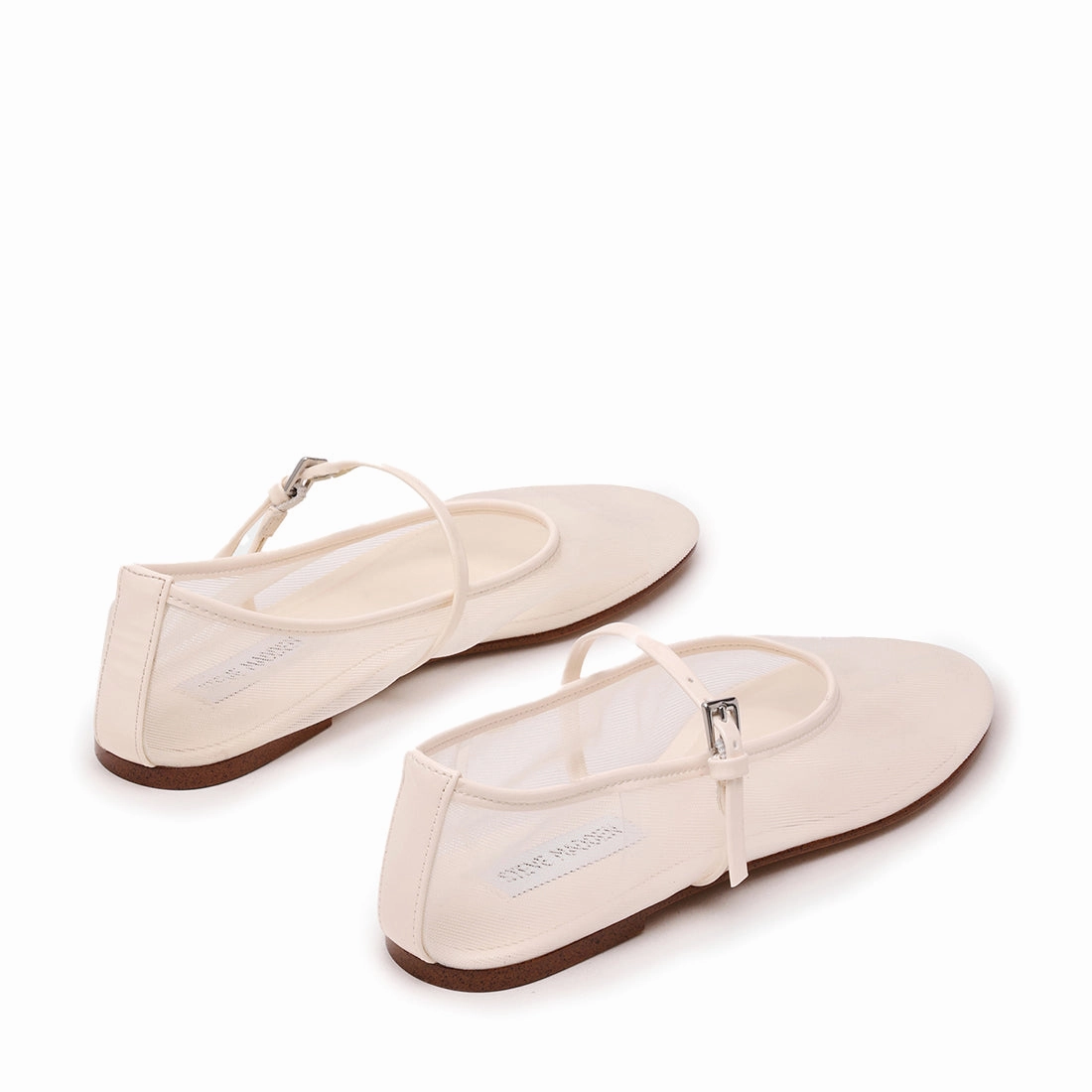 Beige Shoes Mash Flat Shoe IVORY