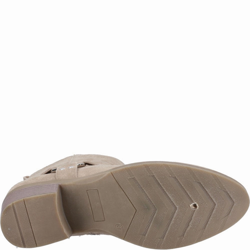 Hush Puppies Iria Buckle Boot Hunter Ankle Rain Boots