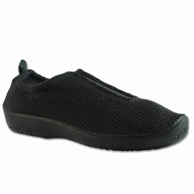 Slip On Shorts Slip On Skate Arcopedico Es Black Knit Slip-On Shoe (Women's)