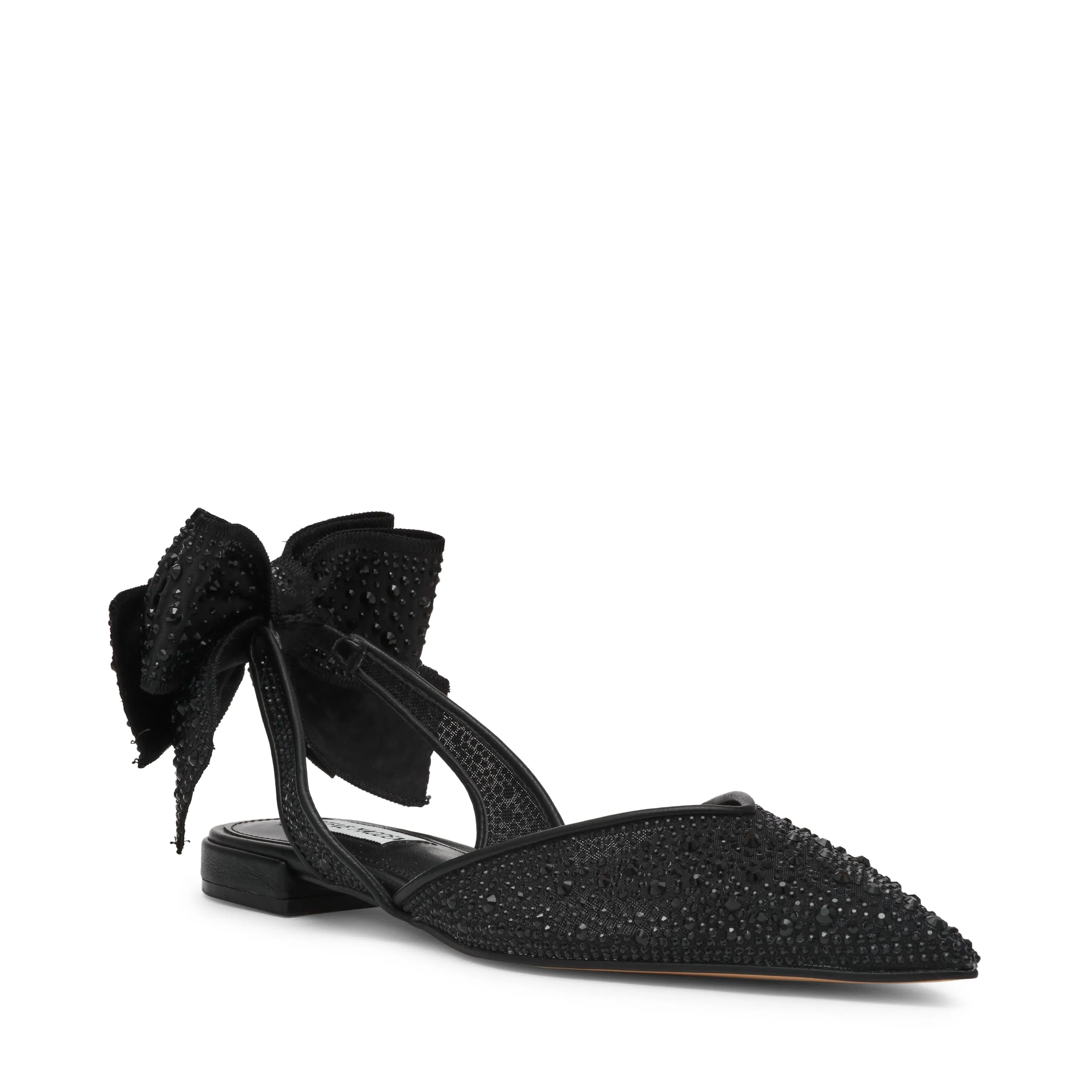 Synthia-Mr Flat Shoe BLACK Shoes With A Flat Sole