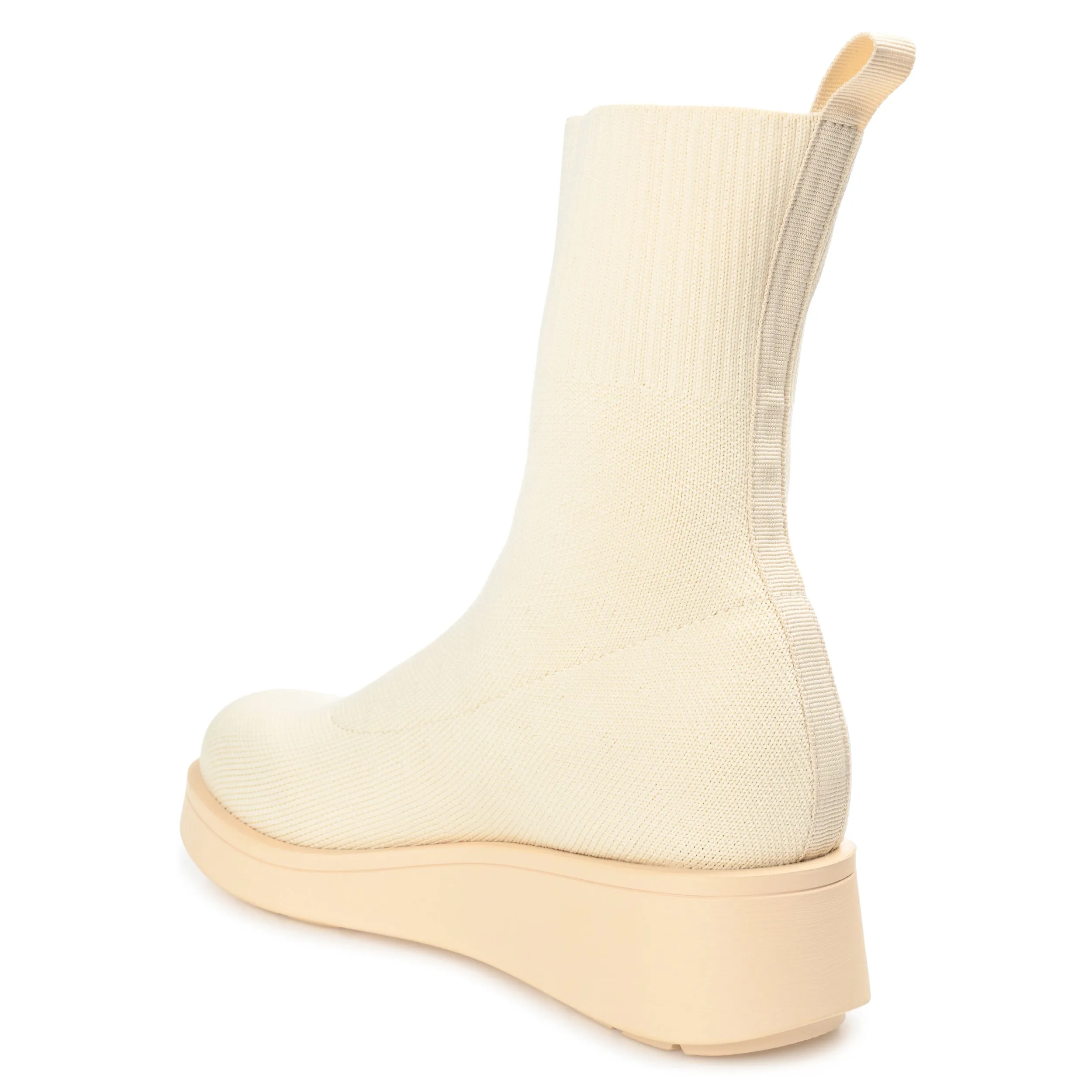 EBBY PLATFORM SOCK BOOT IN KNIT FABRIC Ugg Bailey Boots