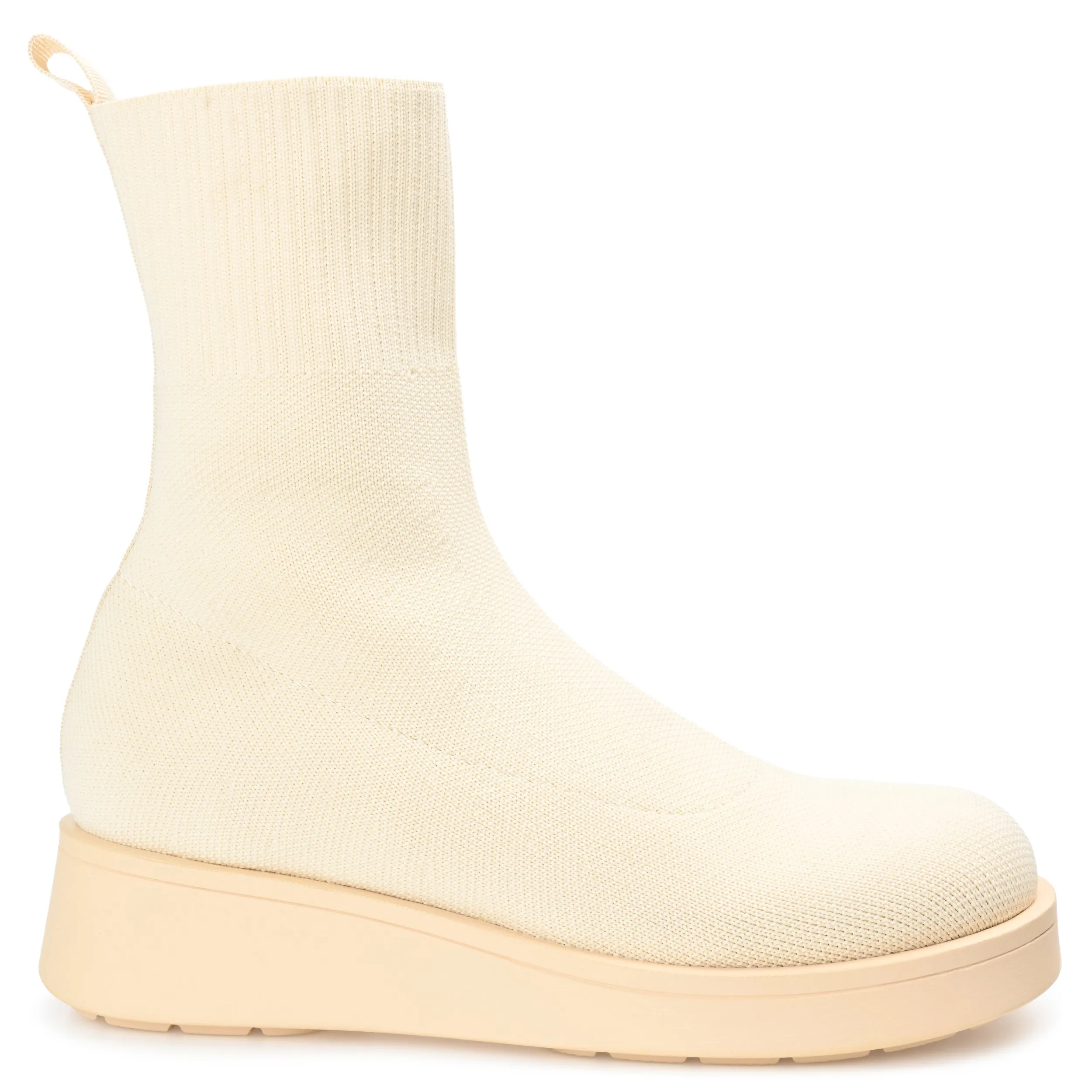 Sorel Hiking Boots EBBY PLATFORM SOCK BOOT IN KNIT FABRIC