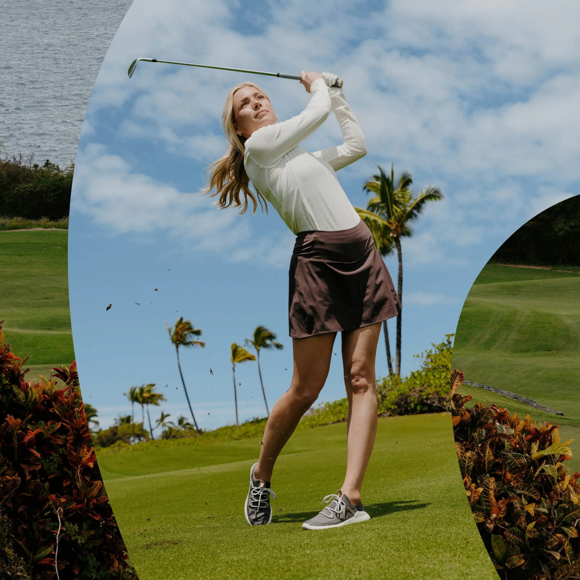 Kawela - Pavement / Mist Grey Tennis Shoes With Leopard Print