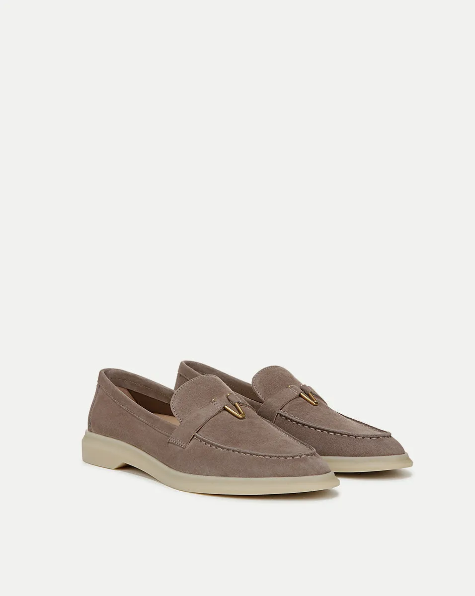 Roxy Flat Shoes Ailey Suede Loafer