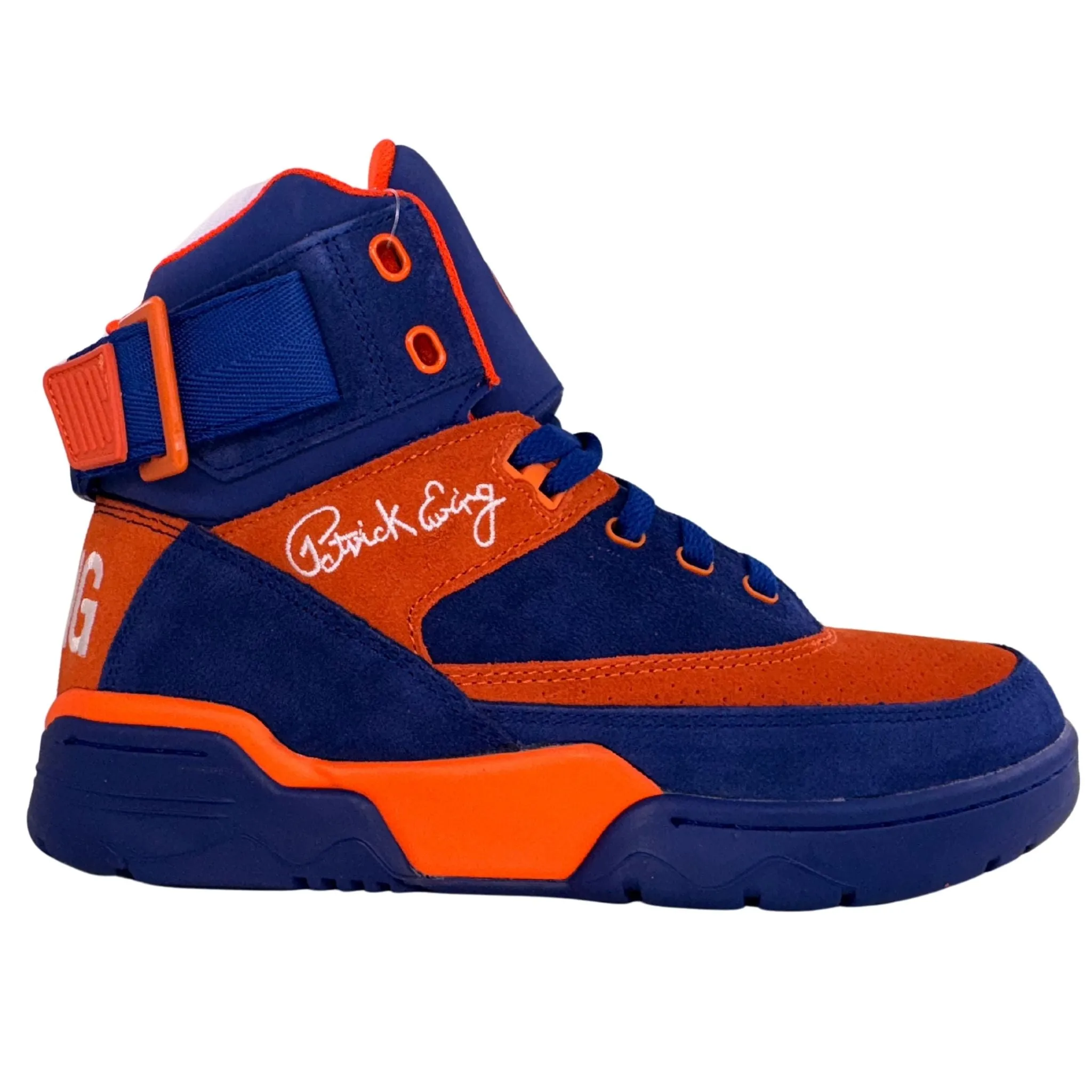 Basketball Shoes Nba Players Patrick Ewing Athletics Men's 1EW90013-442 33 HI Dazzling Blue Orange Basketball Shoes