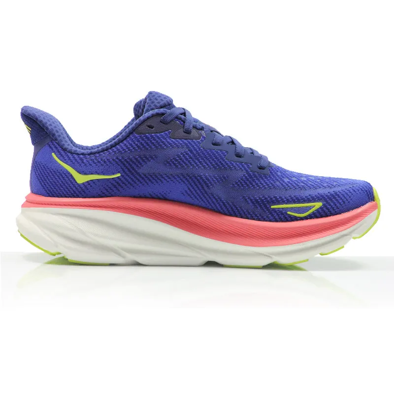Milestone Running Shoe Store Hoka One One Clifton 9 Women's Running Shoe - Evening Sky/Coral
