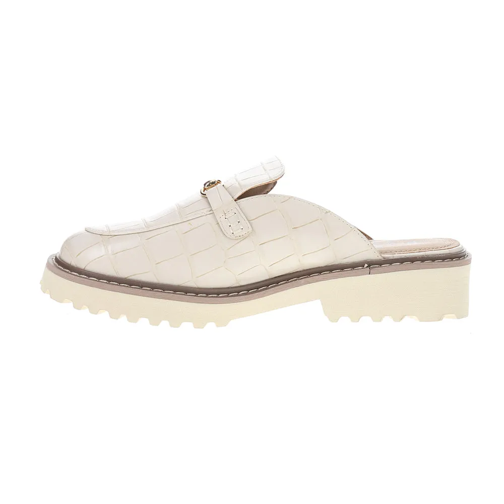 Wingin It Embossed Lug Sole Mules Zara Tassel Loafers