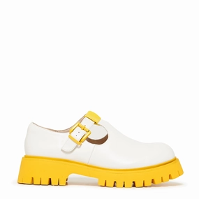 Running Shoes For Flat Kagamine Rin & Len Chunky Mary Janes - Yellow