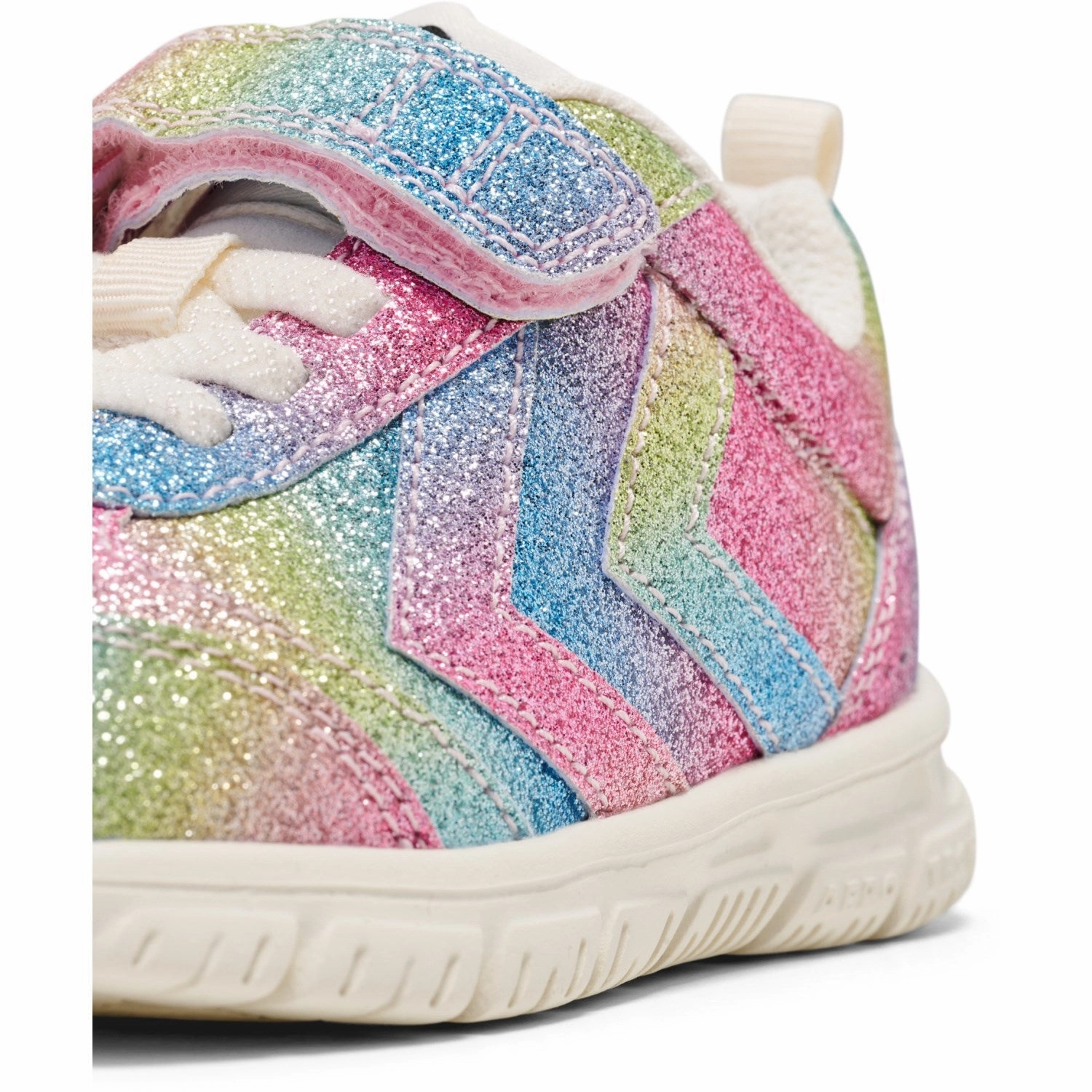 Hummel White/Multicolor Crosslite Glitter Infant Sneakers Sneakers Png
