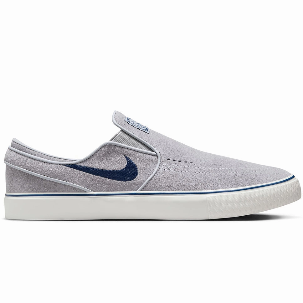 Nike SB Janoski Slip  Wolf Grey Shoes Loafers And Slip Ons