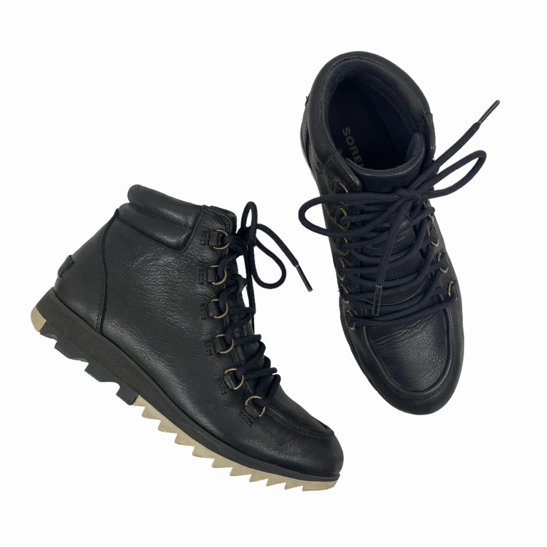 Boots Ankle Flats Designer By Sorel  Size: 6.5 Ankle Boots Platform Wedge