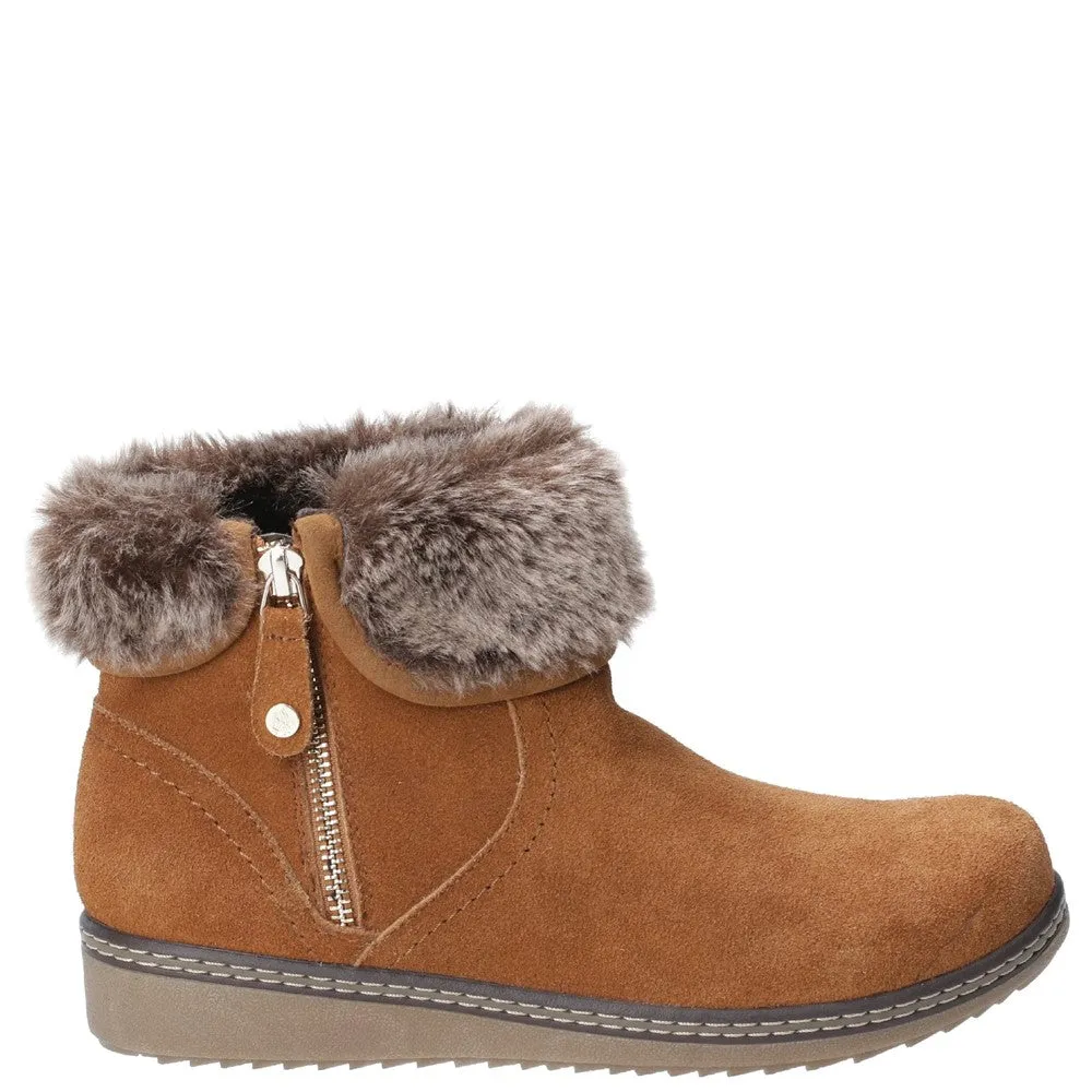 Hush Puppies Penny Zip Ankle Boot Dressy Ankle Boots Wide Fit