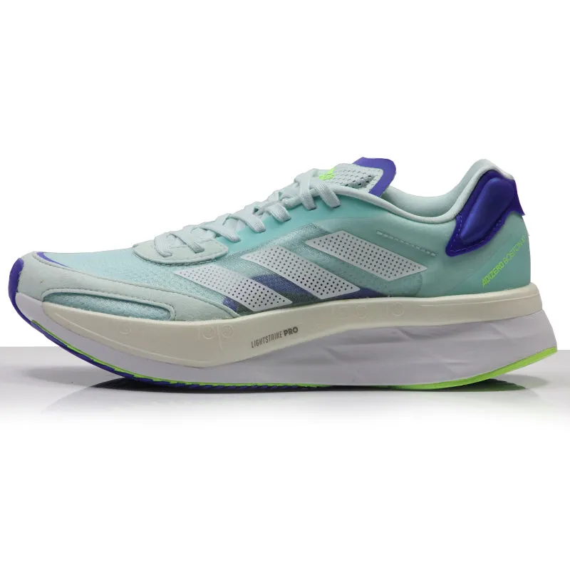 adidas Adizero Boston Boost 10 Women's Running Shoe - Halo Mint/Cloud White/Sonic Ink Customized Running Shoes