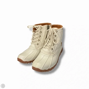 Boots Snow By Clothes Mentor In Ivory, Size: 7.5 Botw Snow Boots