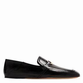 Canvas Loafers Ferragamo Elaine New Vara Buckle Leather Loafers