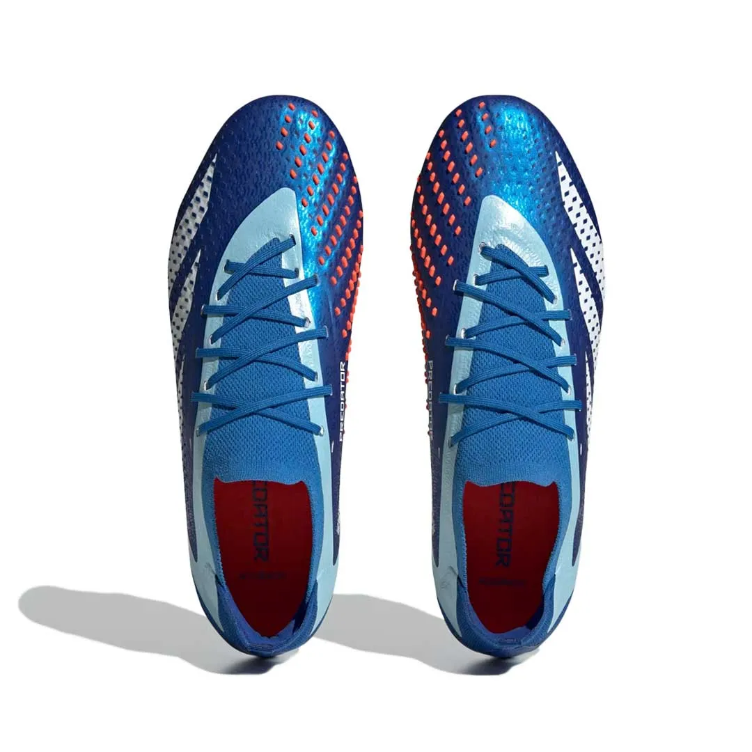 Elite Laceless Fg Soccer Cleats adidas - Unisex Predator Accuracy.1 Low Soft Ground Cleats (IF2291)