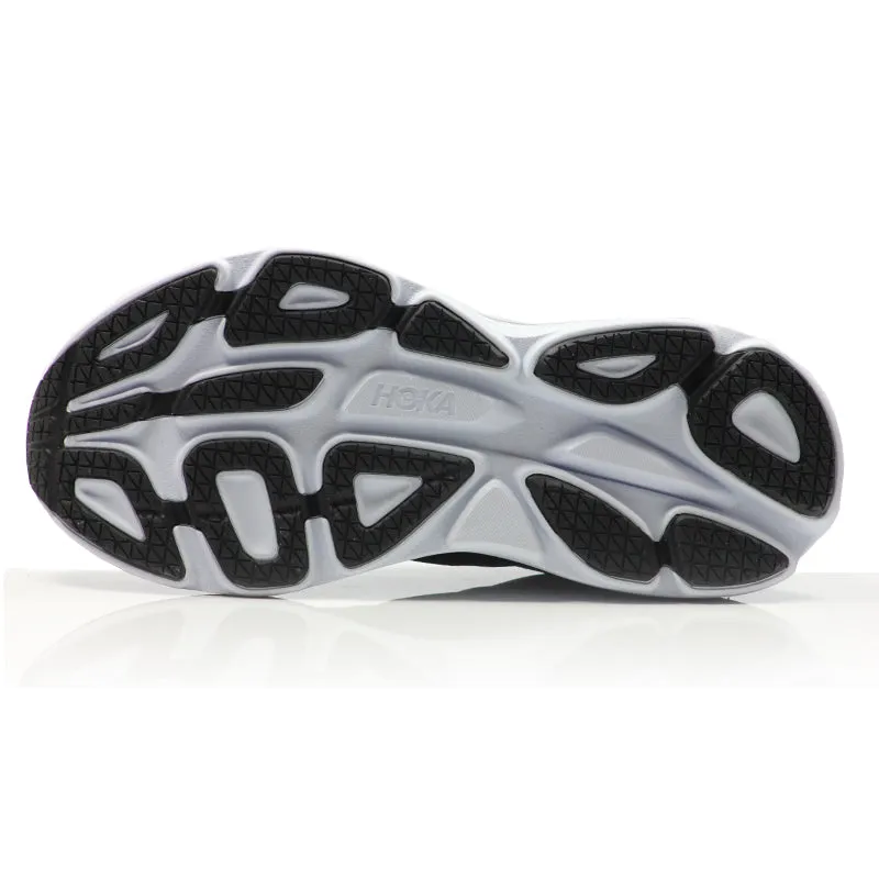 Goretex Running Shoes Hoka One One Bondi 8 Men's 2E Wide Fit Running Shoe - Black/White