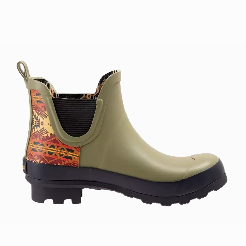 Pendleton Ladies Journey West Chelsea Moss Rubber Boots PW2250-319 Dr Boots