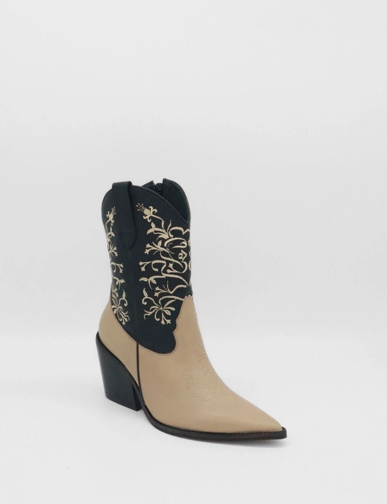 Insulated Rubber Rain Boots Encore western cowboy boots in black x tan leather womens shoes