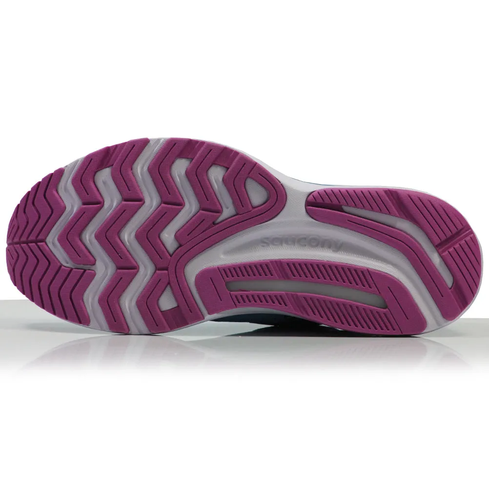 Best Daily Trainer Running Shoes Saucony Guide 14 Women's Running Shoe - Blue Blaze/Berry