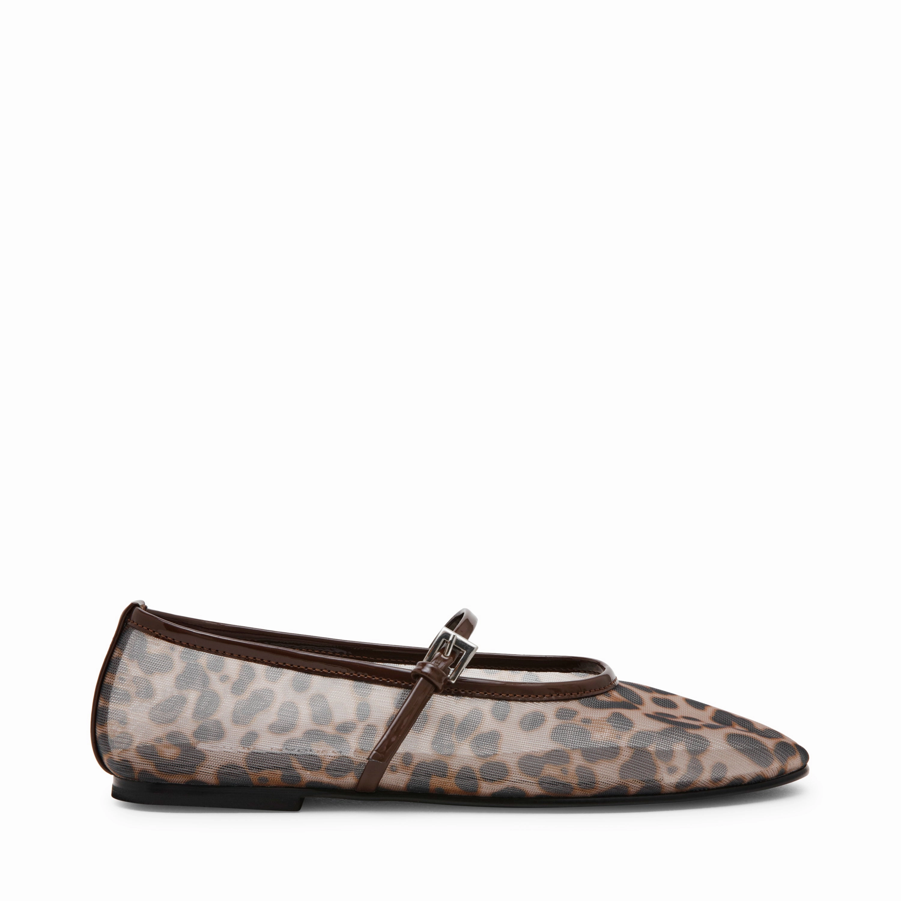 Mash Flat Shoe LEOPARD Canvas Flat Shoes