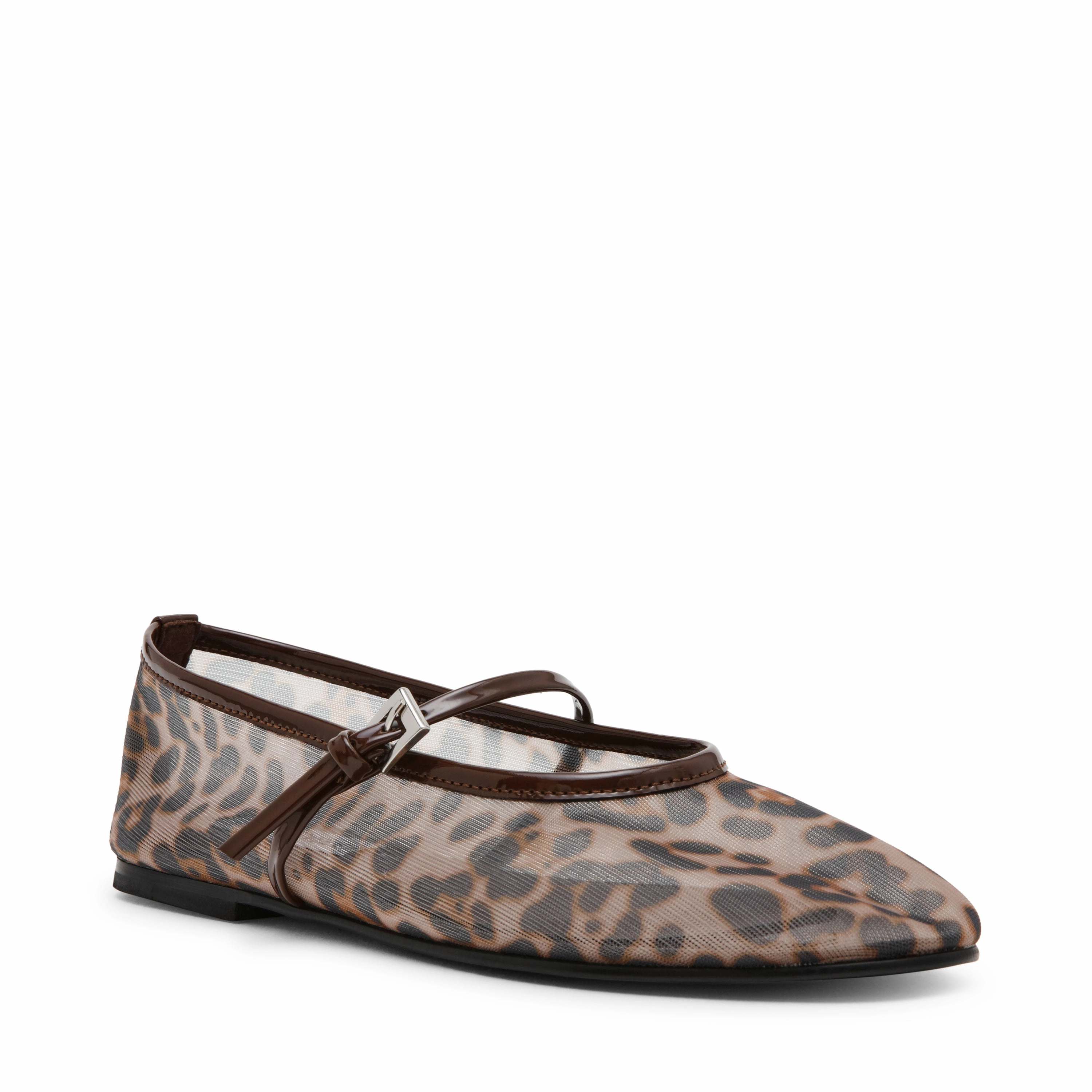 Flat Shoes With Straps Mash Flat Shoe LEOPARD