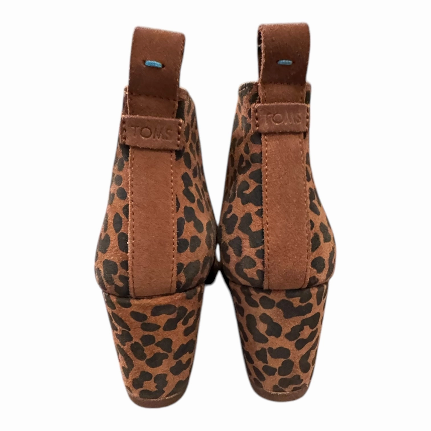 Ankle Boots Wholesale Boots Ankle Heels By Toms In Animal Print, Size:6.5