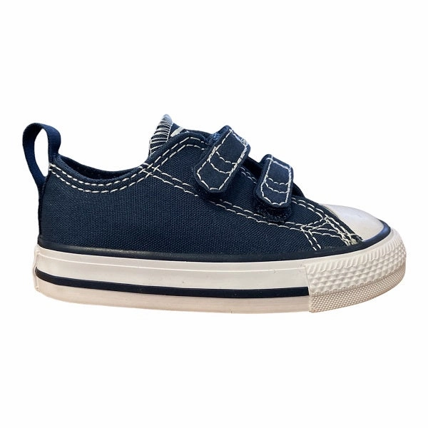 Converse scarpa sneakers da bambino con strappo Chuck Taylor All Star OX 711357 blu-bianco A'ja Wilson Sneakers