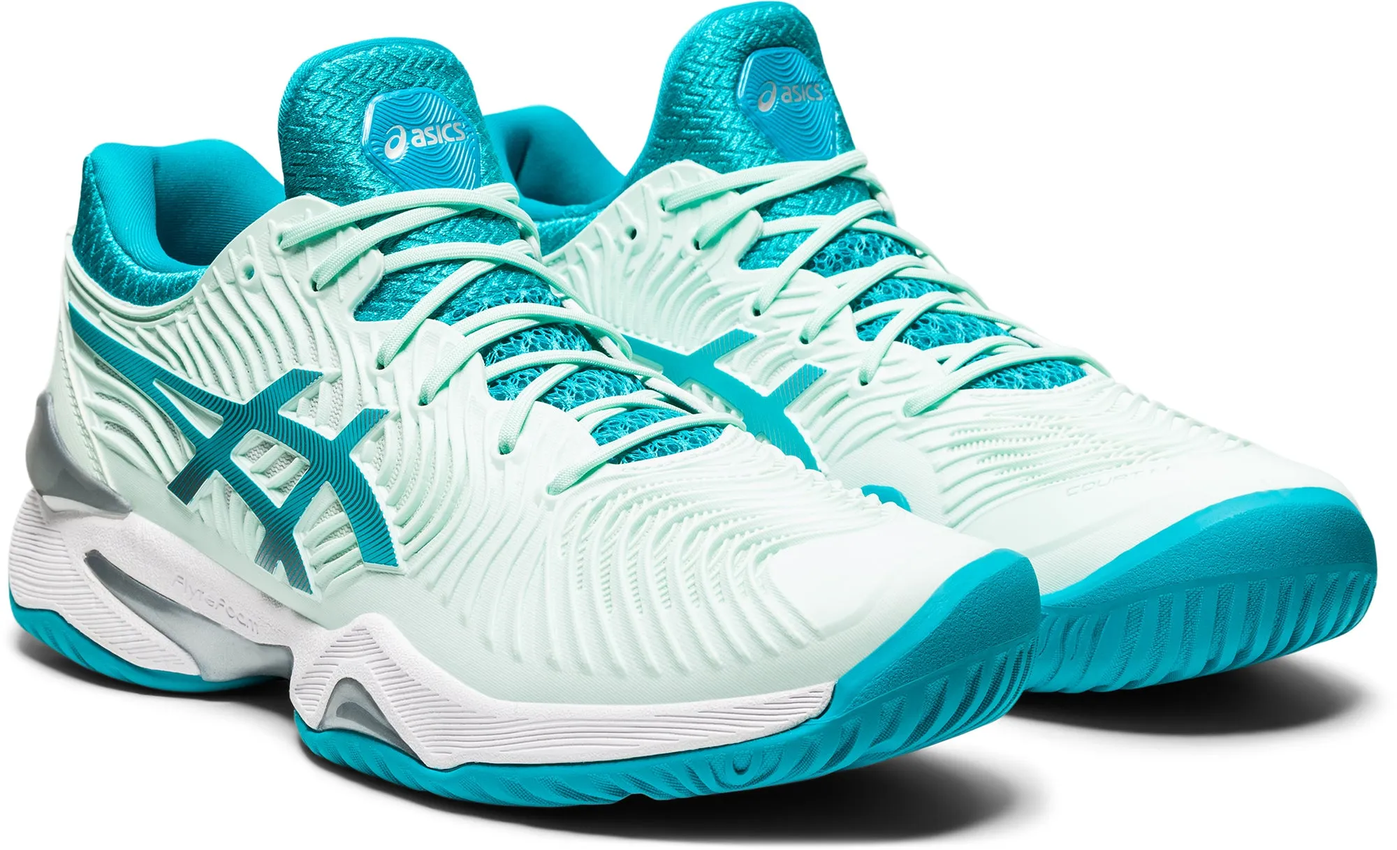 Asics Court FF 2 Womens Tennis Shoes - Green Shoes For Tennis