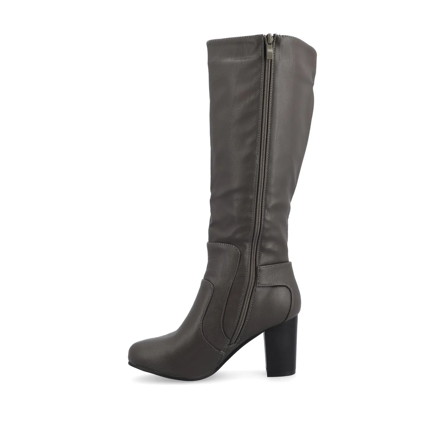 CARVER KNEE-HIGH BOOTS IN WIDE CALF Navy Seal Boots