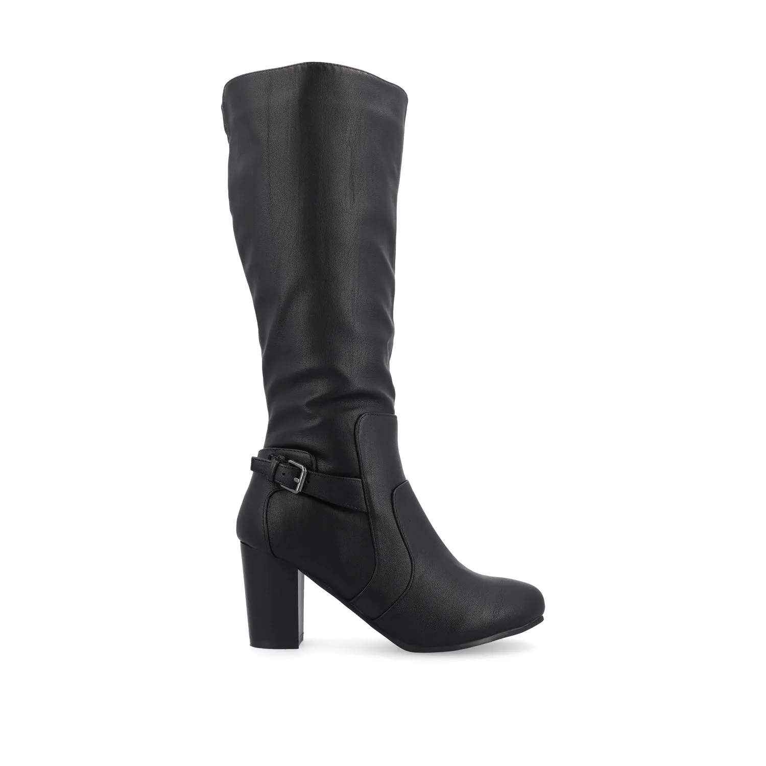 Leather Boots CARVER KNEE-HIGH BOOTS IN WIDE CALF