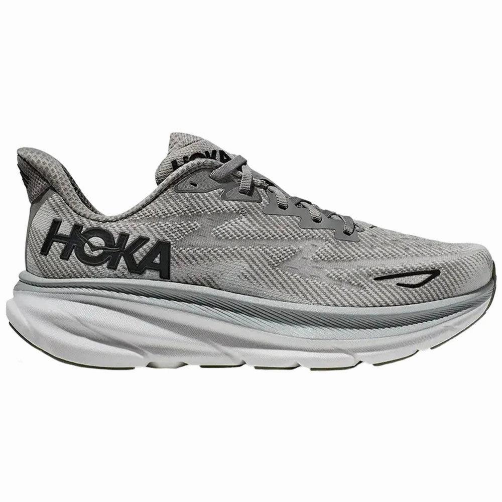 Men's Hoka Clifton 9, Harbor Mist/Black, 13 D Medium Clifton 8