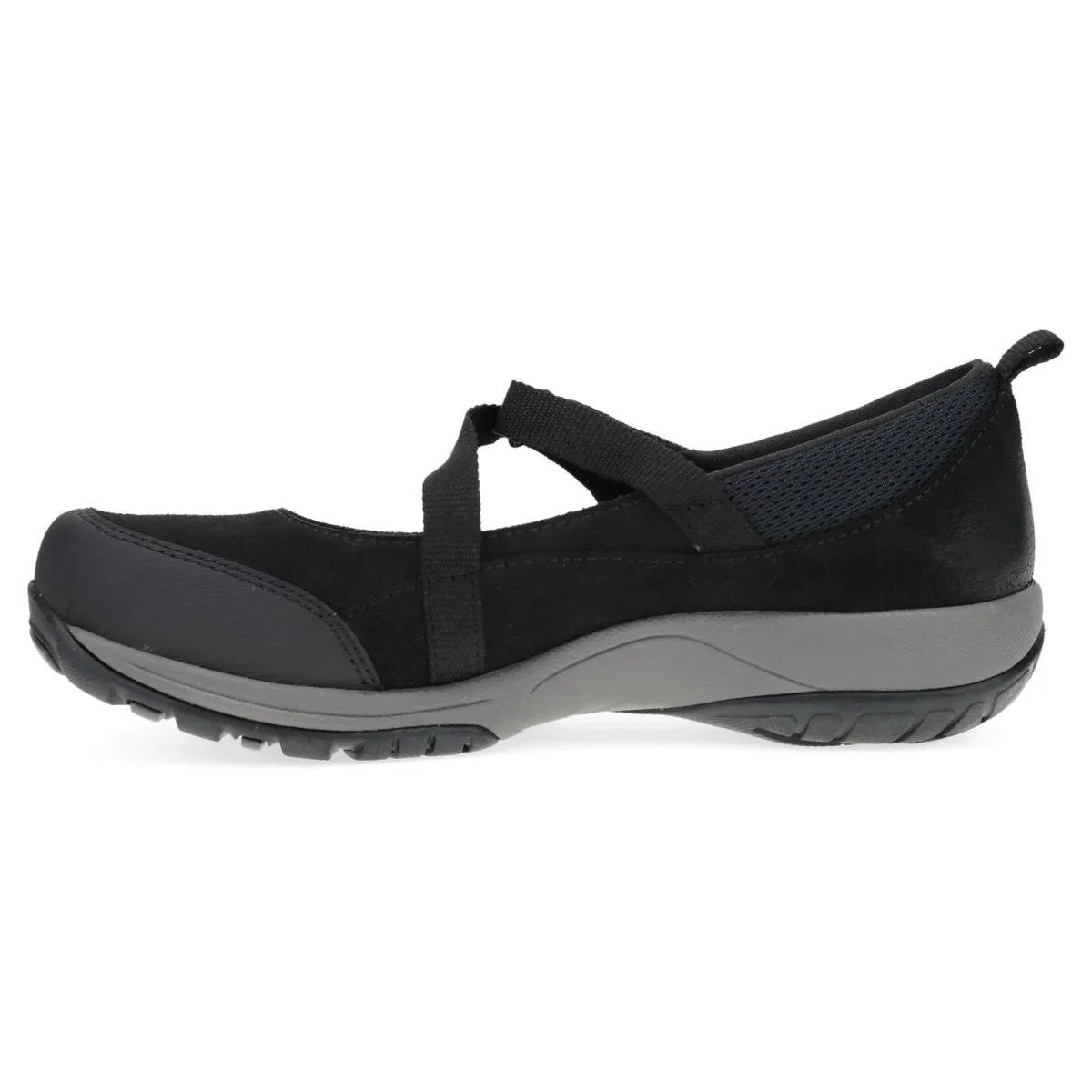 Slip On Fear Of God Dansko Women's Primrose Black Burnished Suede Mary Jane