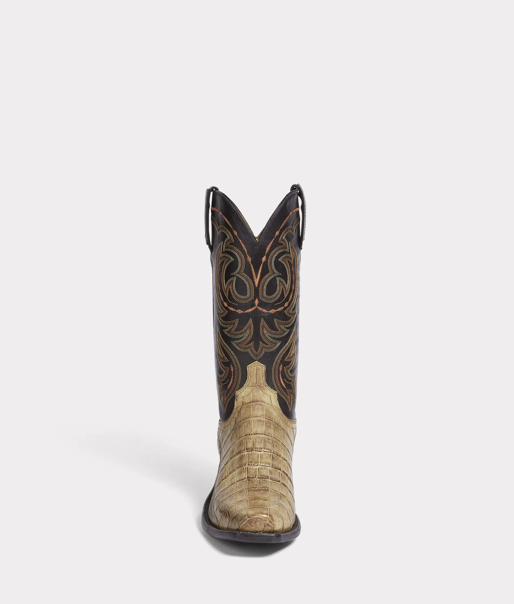 Douglas :: Tan Waxy Bent Rail Boots