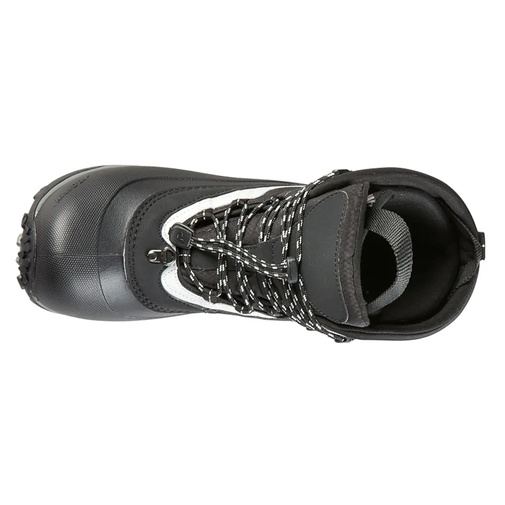 Low Heel Western Boots Yoho Round Toe Lace Up Snow Boots